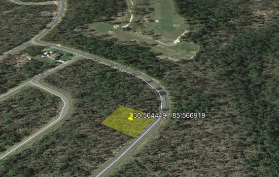 1/3 ACRE LOT, easy to build, Between GOLF and LAKE!