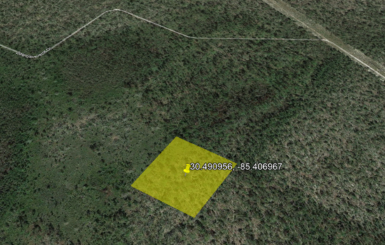 Huge lot in Fountain, FL– 2.5 acres! Great property for investment or the DIY home builder.